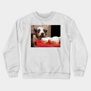 Cupcake Dog Crewneck Sweatshirt